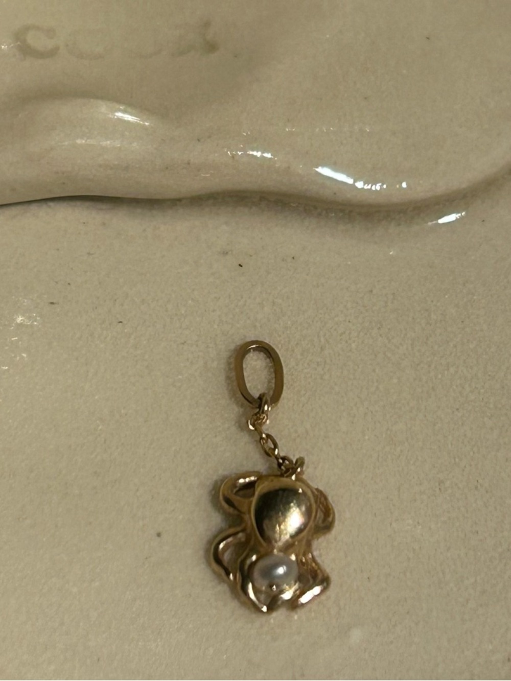 Catbird The Gentle Spider Charm, Yellow Gold - Picture 3 of 3